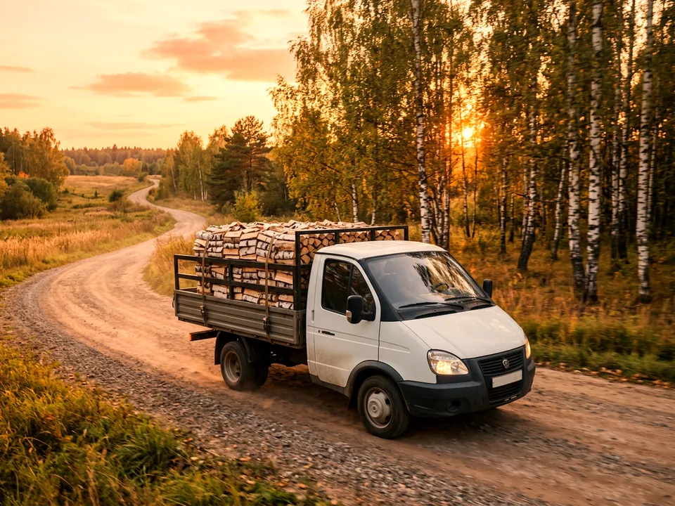 Доставка дров в Дедовске — газель представительства Дедовск